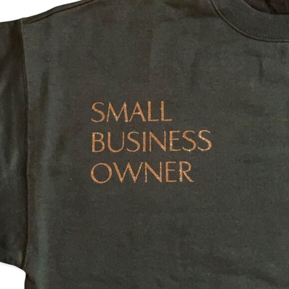 NWT Wool + Pepper Small Business Owner Crewneck Sweatshirt - Picture 4 of 4